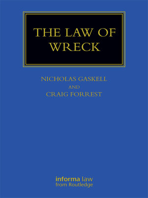 cover image of The Law of Wreck